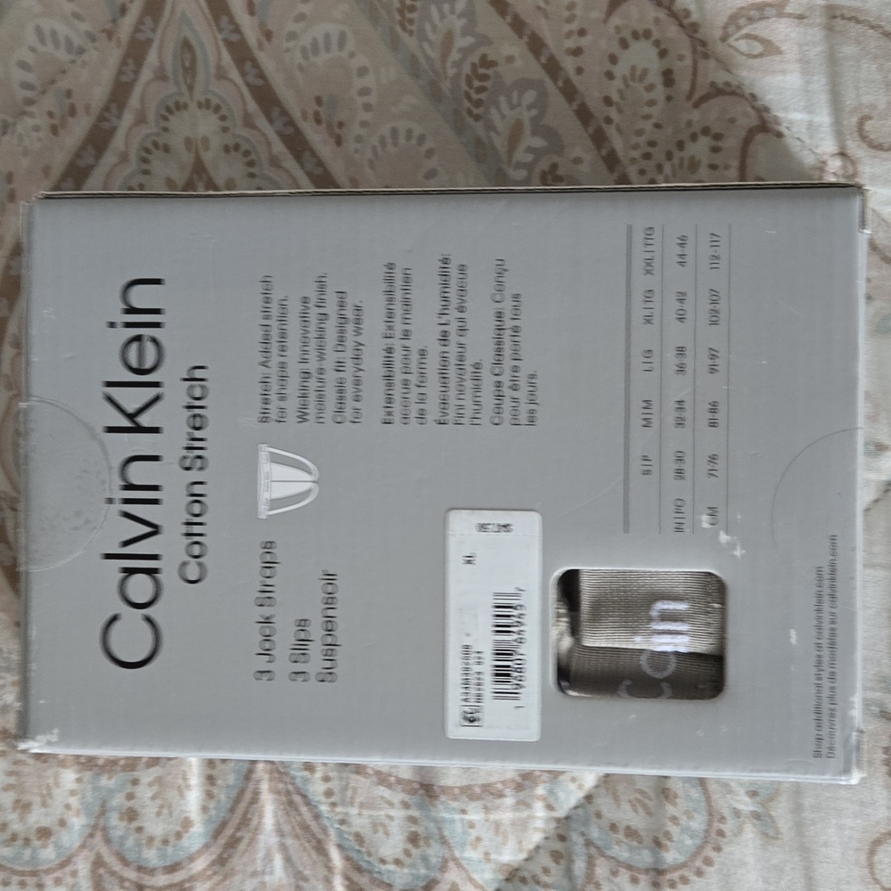 New Calvin Klein Cotton 2Pack Jock Straps - Picture 2 of 3